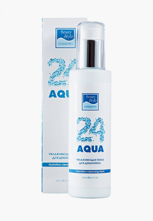 

Пенка для умывания Beauty Style, Прозрачный, для демакияжа Аква 24 200 мл