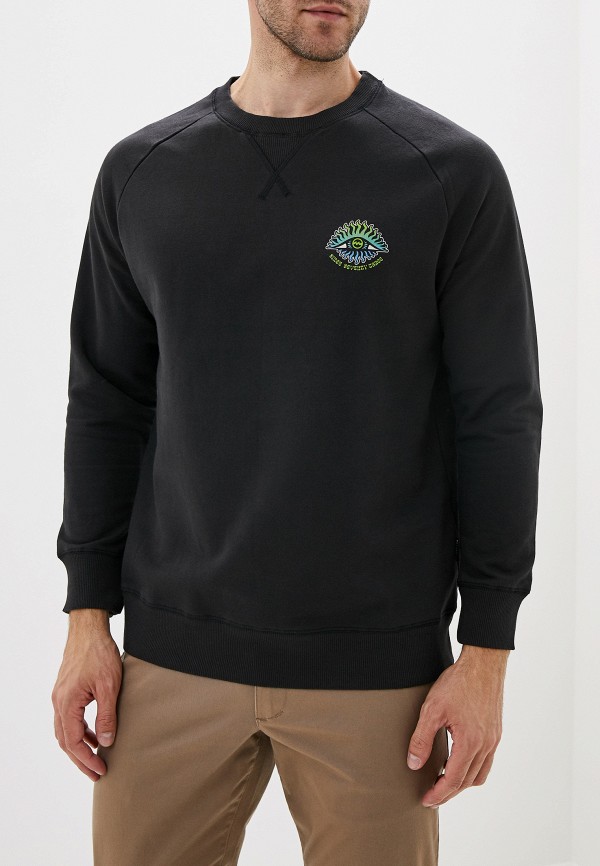 

Свитшот Billabong, Черный, ICONIC CREW