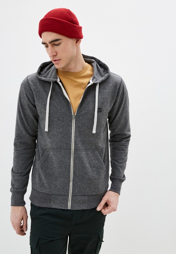 

Толстовка Billabong, Серый, ALL DAY ZIP HDY