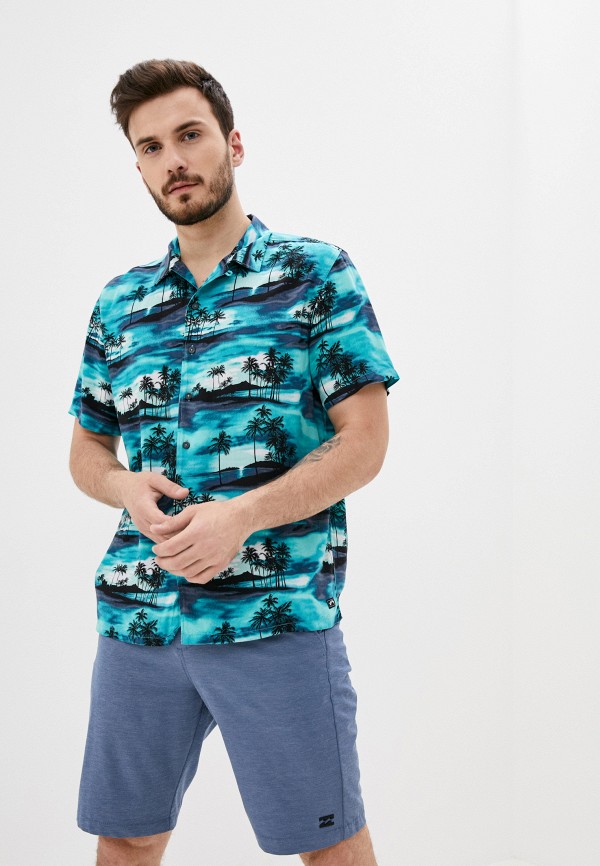 

Рубашка Billabong, Бирюзовый, VACAY SS