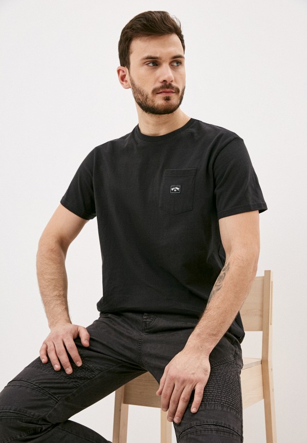 

Футболка Billabong, Черный, STACKED TEE SS