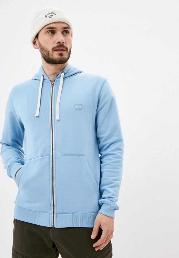 

Толстовка Billabong, Голубой, ALL DAY ZIP HDY