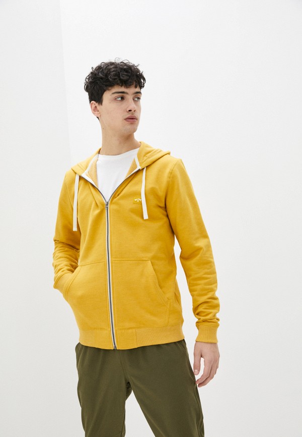 

Толстовка Billabong, Желтый, ALL DAY ZIP HDY