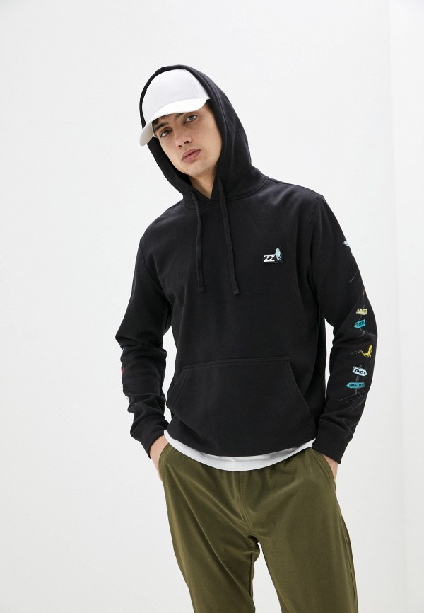 

Худи Billabong, Черный, ONE FISH TWO FISH PU