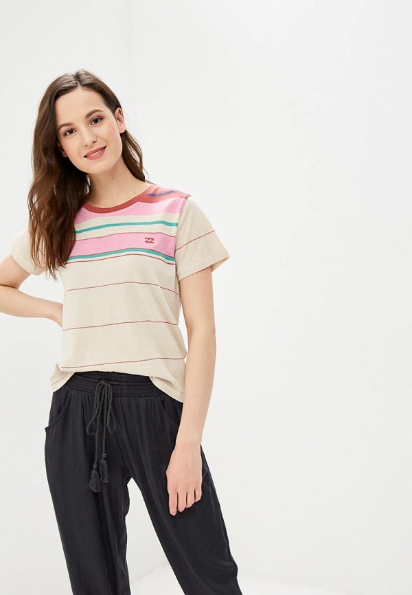 

Футболка Billabong, Бежевый, SOUL BABE