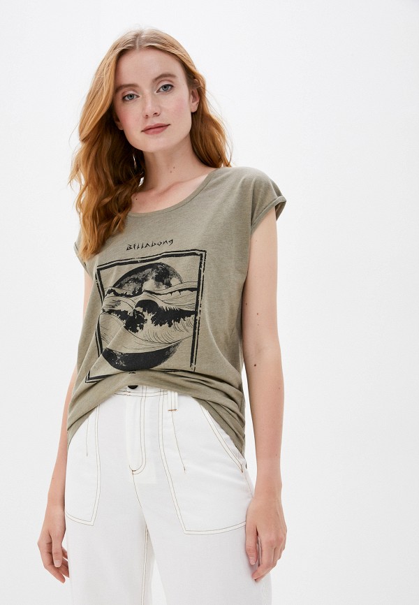 

Футболка Billabong, Хаки, ALL NIGHT TEE