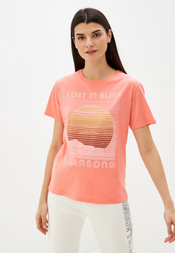 

Футболка Billabong, Коралловый, LOST IN ADVENTURE SS