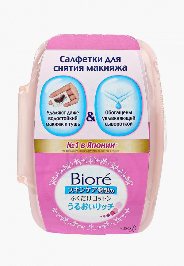 

Салфетки для снятия макияжа Biore, 44 шт