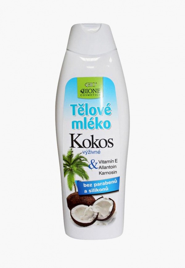 

Молочко для тела Bione Cosmetics, Кокос, 500 мл, Белый