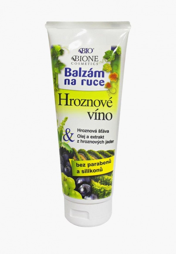 

Крем для рук Bione Cosmetics, Винный, 200 мл, Белый