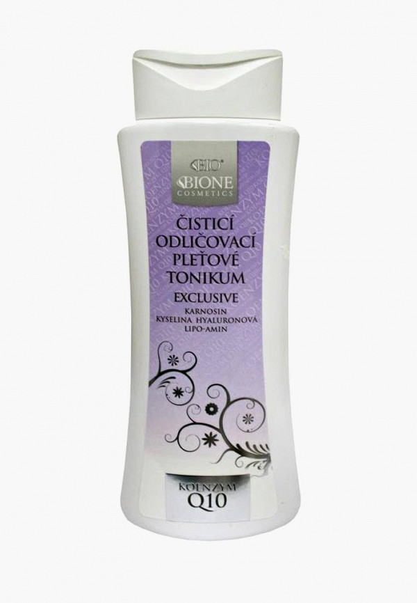 

Тоник для лица Bione Cosmetics, EXCLUSIVE+Q10, 255 мл, Прозрачный