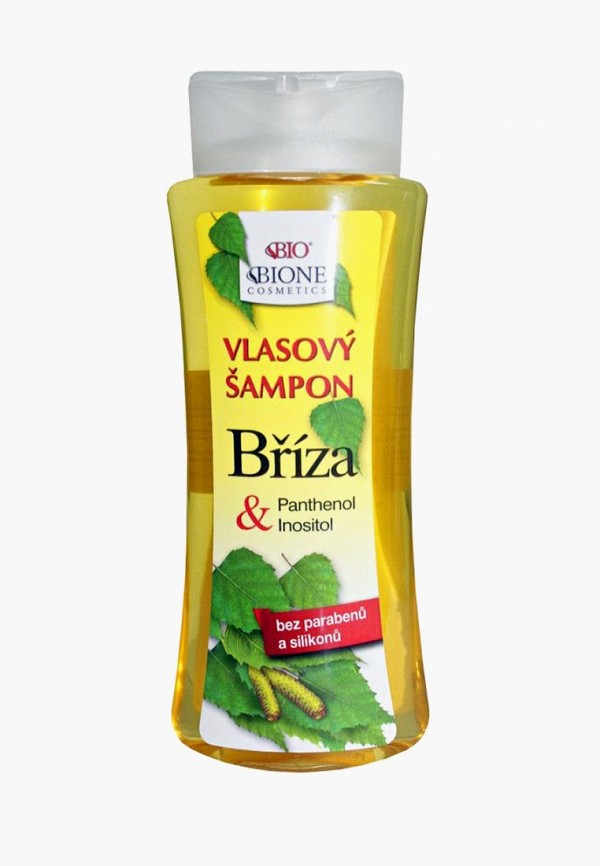 

Шампунь Bione Cosmetics, Береза + Пантенолс 255 мл, Прозрачный