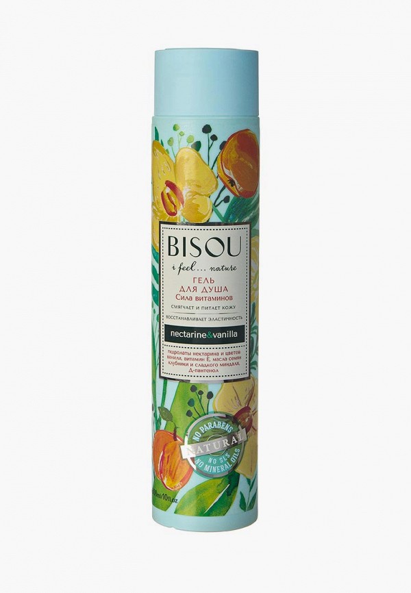 

Гель для душа Bisou, Прозрачный, "СИЛА ВИТАМИНОВ", 300 мл