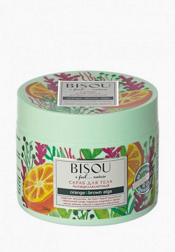 

Скраб для тела Bisou, Прозрачный, АНТИЦЕЛЛЮЛИТНЫЙ, 350 г