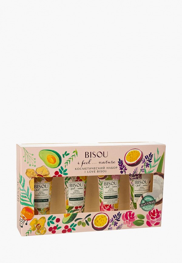 

Набор для ухода за руками Bisou, I love BISOU, Белый