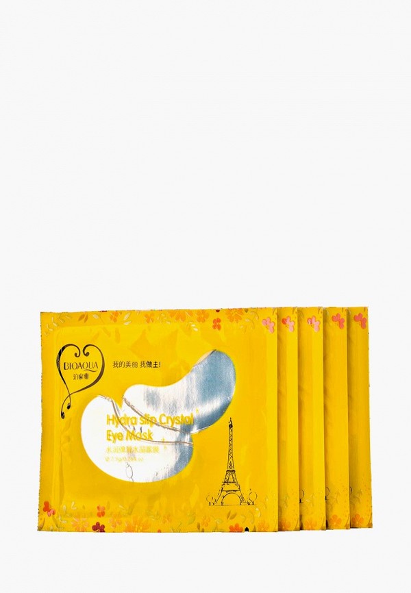 

Патчи для глаз Bioaqua, Прозрачный, с отбеливающим эффектом, Hydra slip Crystal Eye Mask, 2 пары