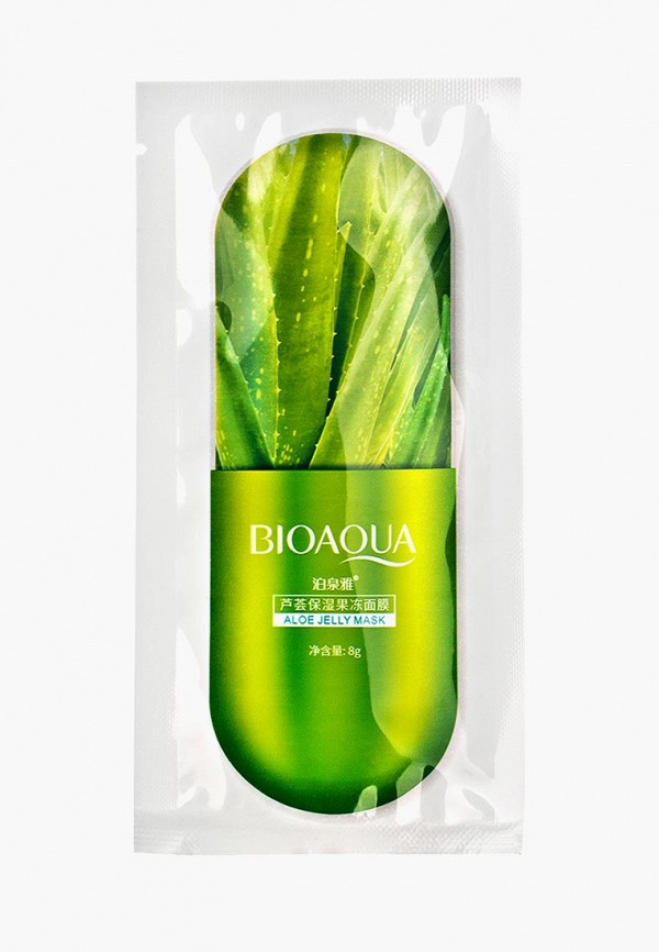 

Маска для лица Bioaqua, Прозрачный, Ночная. Aloe Jelly Mask. 8 гр