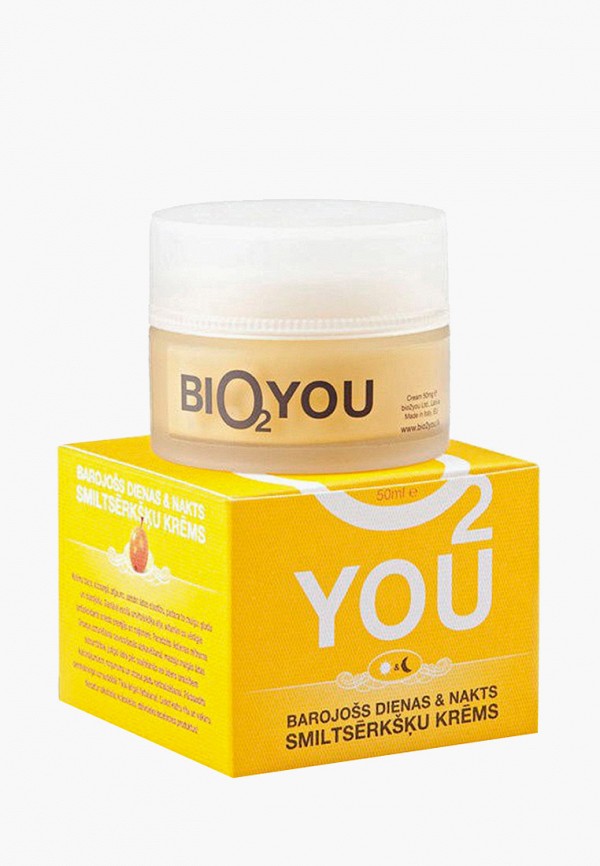 

Крем для лица Bio2you, Прозрачный, Омолаживающий. Дневной и ночной. Облепиховый. 50мл