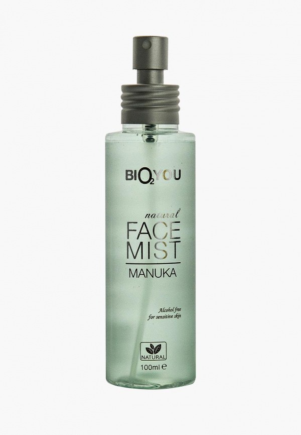

Спрей для лица Bio2you, Прозрачный, Натуральный. Manuka. 100 мл