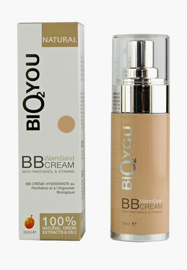 

BB-Крем Bio2you, Бежевый, с пантенолом и витаминами. Тепло-песочный, 30 мл