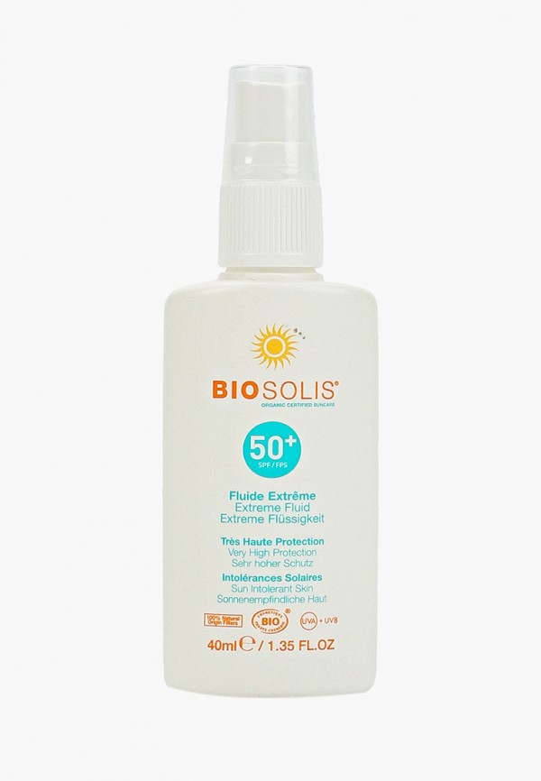 

Спрей для лица Biosolis, Прозрачный, солнцезащитный, SPF50+, 40 мл