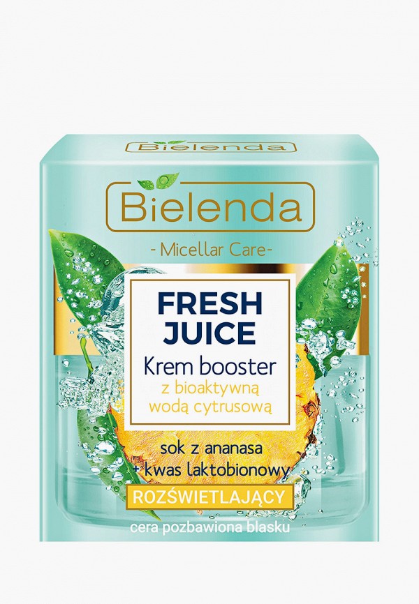 

Крем для лица Bielenda, Прозрачный, Крем для лица FRESH JUICE Ананас, 50 мл.