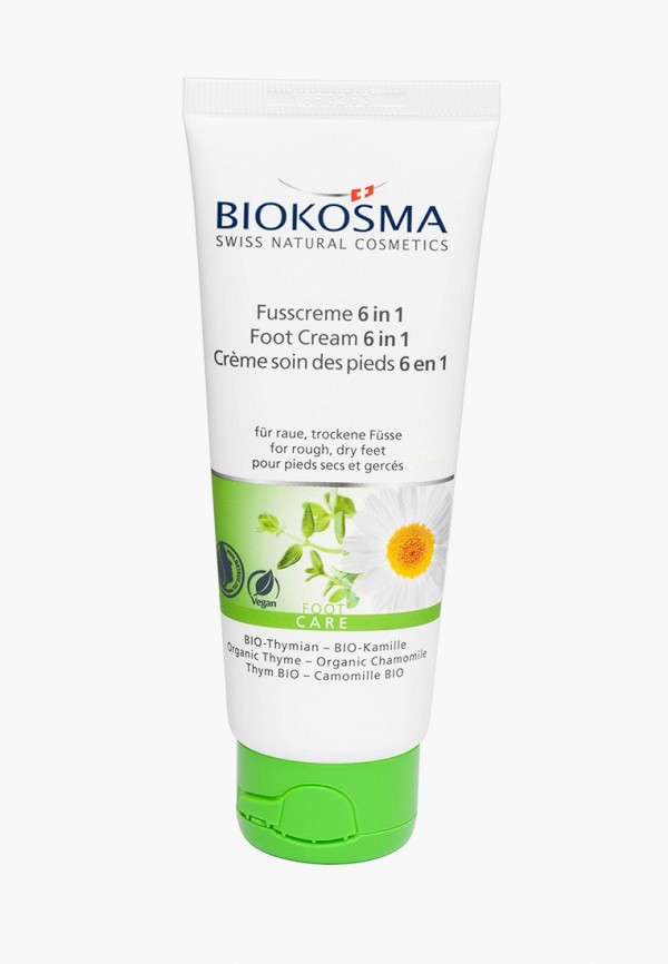 

Крем для ног Biokosma, Прозрачный, "6 в 1", 75 мл