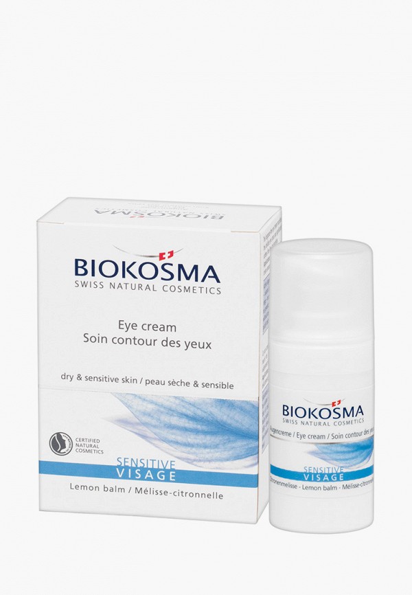 

Крем для кожи вокруг глаз Biokosma, Прозрачный, "СЕНСИТИВ", 15 мл
