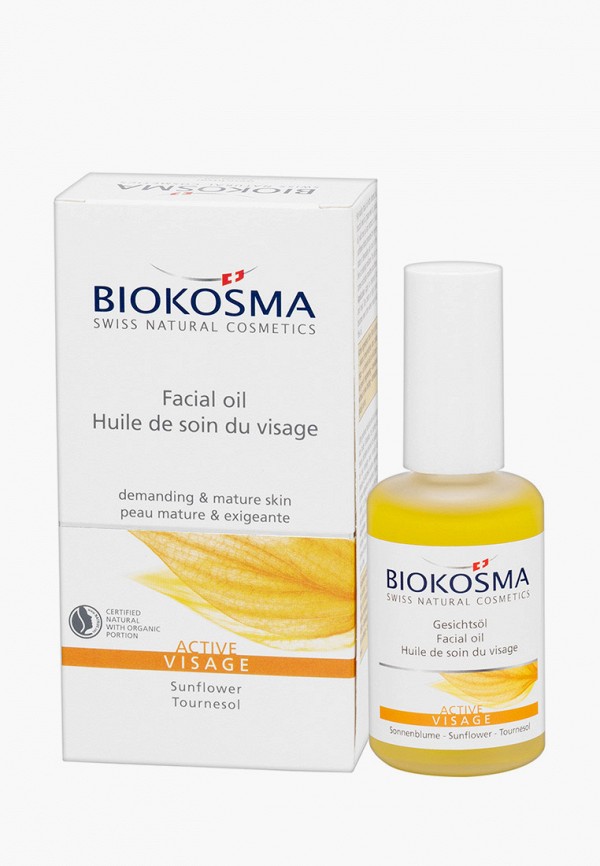 

Масло для лица Biokosma, Прозрачный, "АКТИВ",30мл