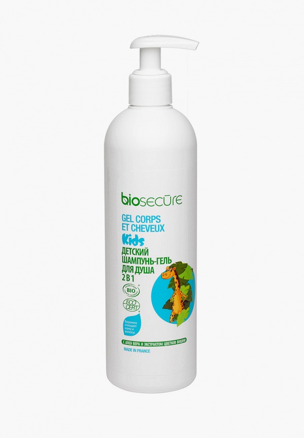 

Шампунь Biosecure, Прозрачный, -гель, 2в1, 380 мл