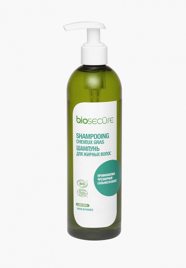 

Шампунь Biosecure, Прозрачный, для жирных волос, 370 мл
