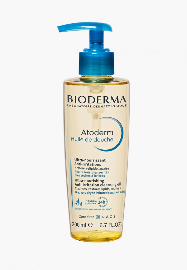 

Масло для душа Bioderma, Прозрачный, Атодерм, 200 мл