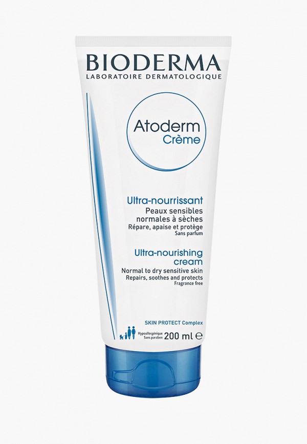 

Крем для тела Bioderma, Белый, Атодерм, 200 мл
