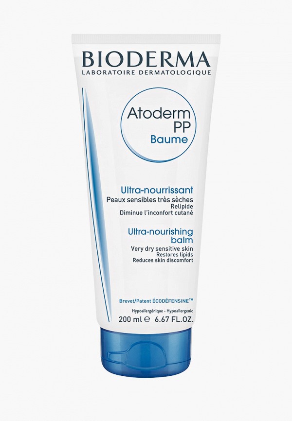 

Бальзам для тела Bioderma, Белый, Атодерм РР, 200 мл