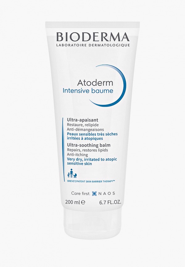 

Бальзам для тела Bioderma, Белый, Атодерм, 200 мл