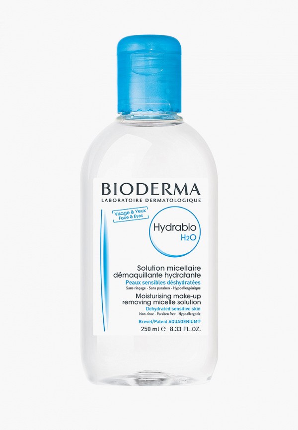 

Мицеллярная вода Bioderma, Прозрачный, Гидрабио H2O, 250 мл