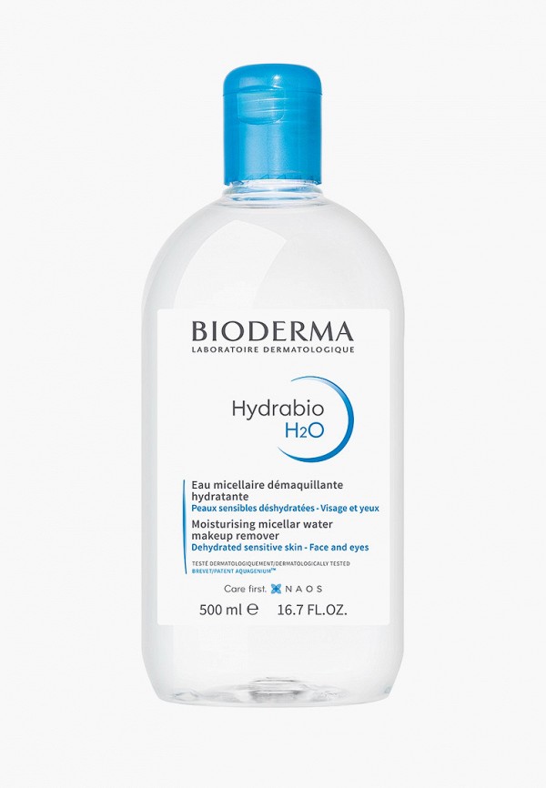 

Мицеллярная вода Bioderma, Прозрачный, Гидрабио H2O, 500 мл