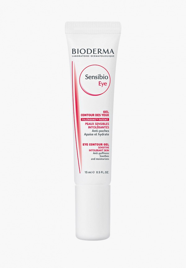 

Гель для кожи вокруг глаз Bioderma, Прозрачный, Сенсибио, 15 мл