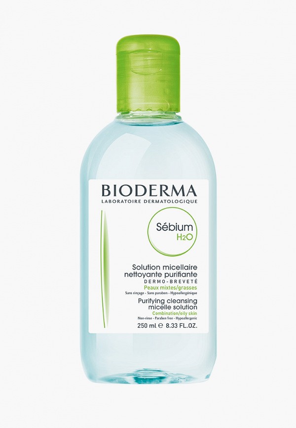 

Мицеллярная вода Bioderma, Прозрачный, Себиум Н2О 250 мл