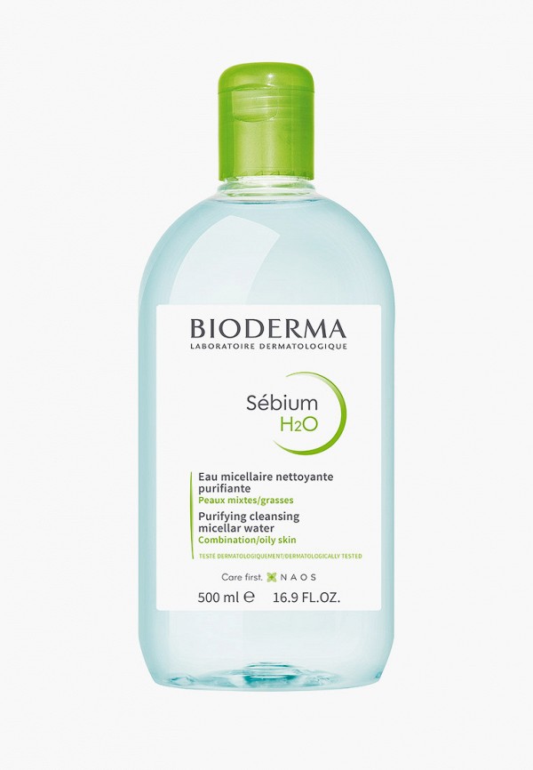 

Мицеллярная вода Bioderma, Прозрачный, Себиум Н20, 500 мл