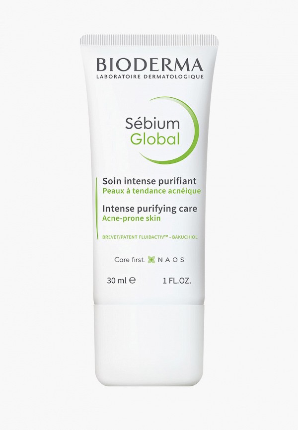 

Крем для лица Bioderma, Белый, Себиум Глобаль интенсивный уход, 30 мл