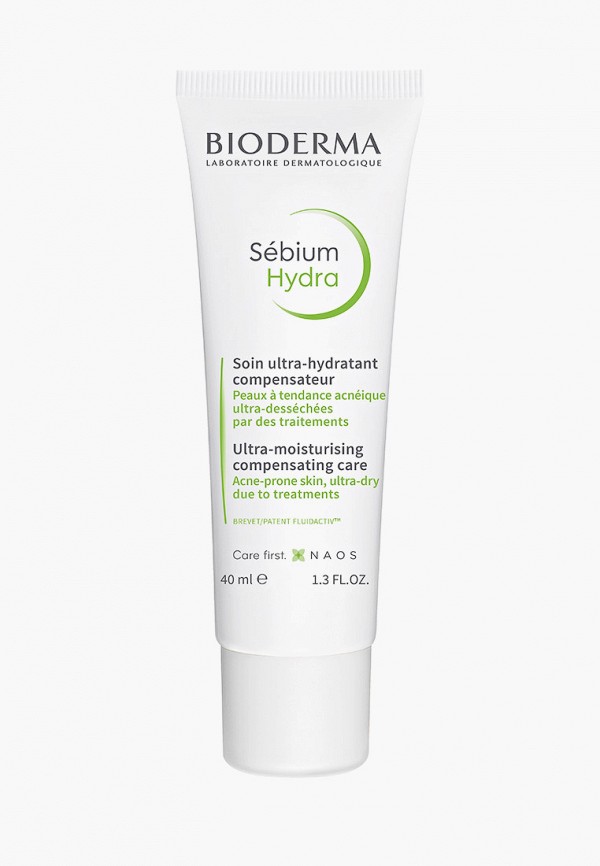 

Крем для лица Bioderma, Белый, Себиум Гидра, 40 мл