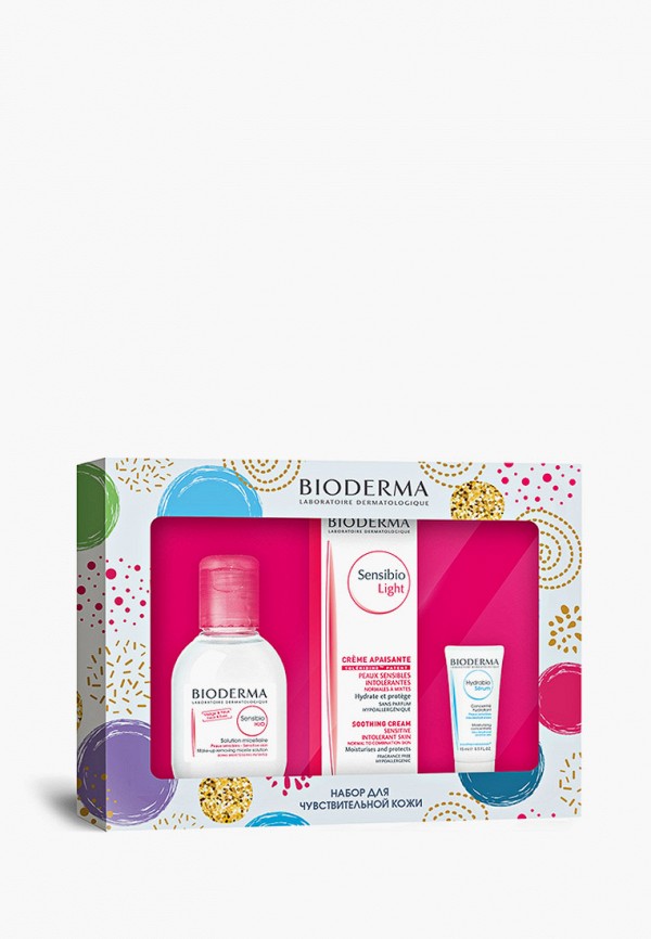 

Набор для ухода за лицом Bioderma, Прозрачный, Сенсибио: Лайт 40 + H2O 100 + Гидрабио Сыворотка 15
