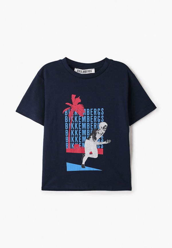 

Футболка Bikkembergs, Синий