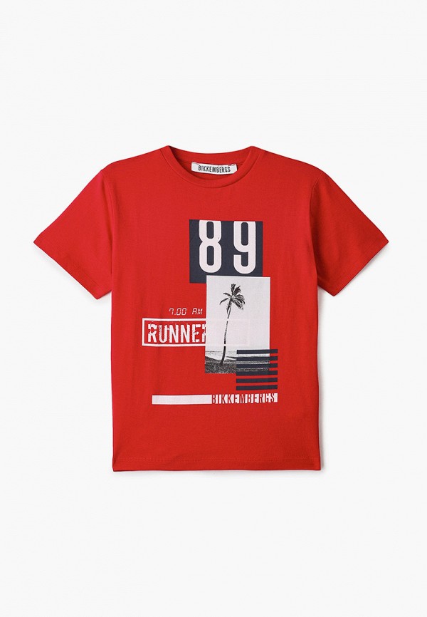

Футболка Bikkembergs, Красный, Bikkembergs BI535EBIDOA2