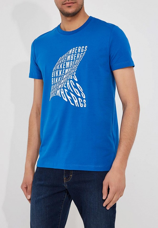 

Футболка Bikkembergs, Синий