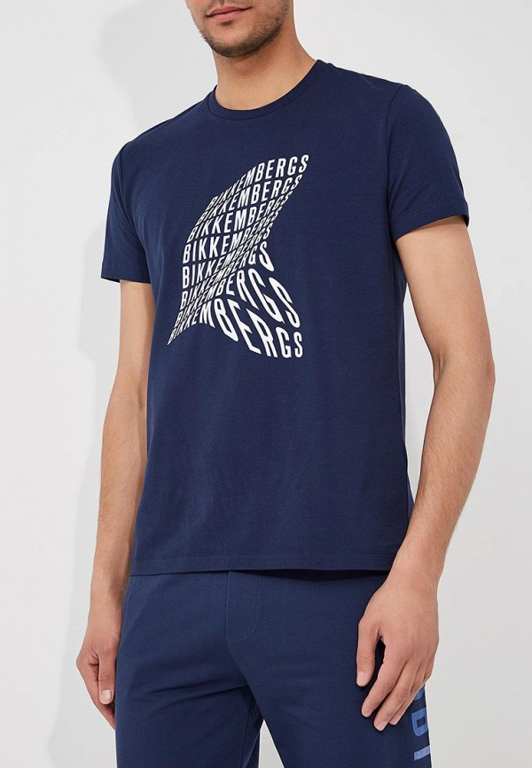 

Футболка Bikkembergs, Синий