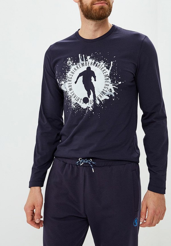 

Лонгслив Bikkembergs, Синий