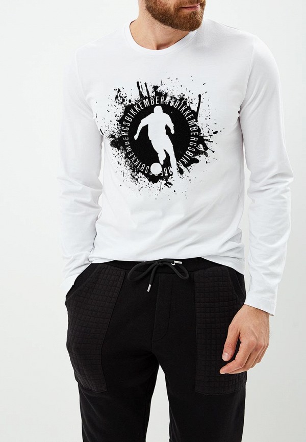 

Лонгслив Bikkembergs, Белый