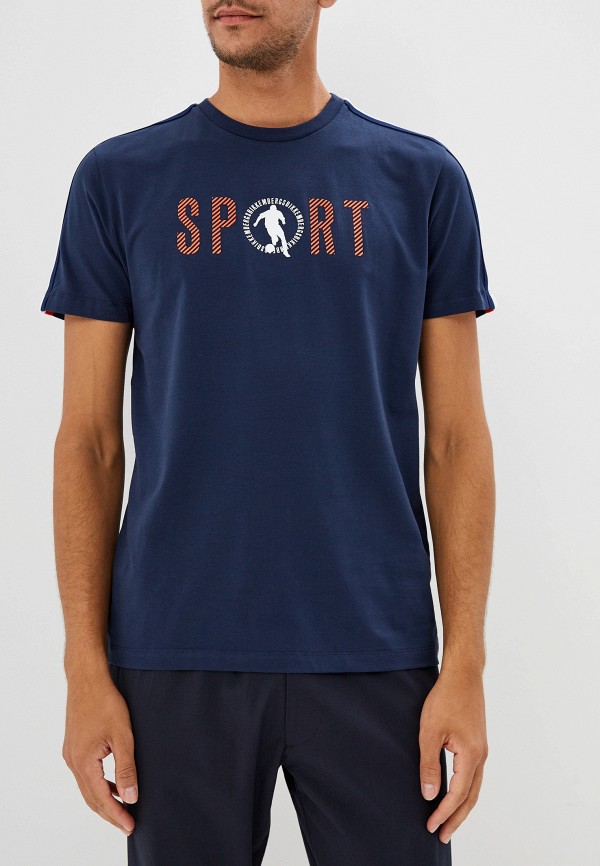 

Футболка Bikkembergs, Синий